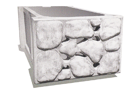 生態(tài)護坡透水式